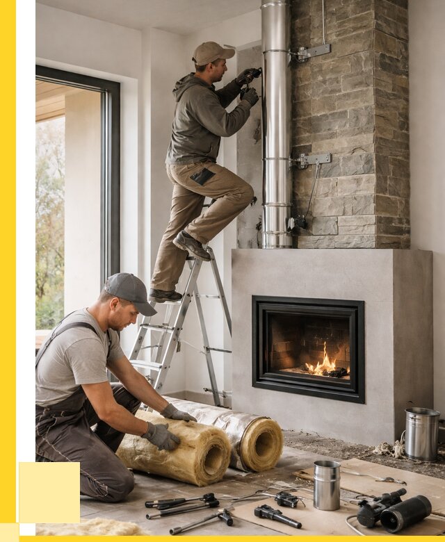 Монтаж дымоходов для каминов в Махачкале от 15533 р. ЭриданМхч