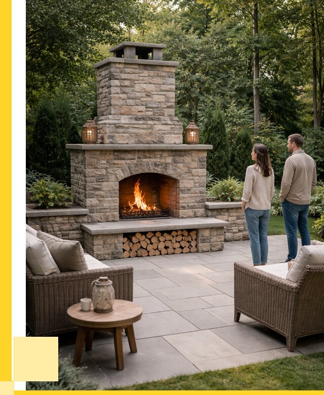 Уличные камины из кирпича в Махачкале от 155325 р. | ЭриданМхч