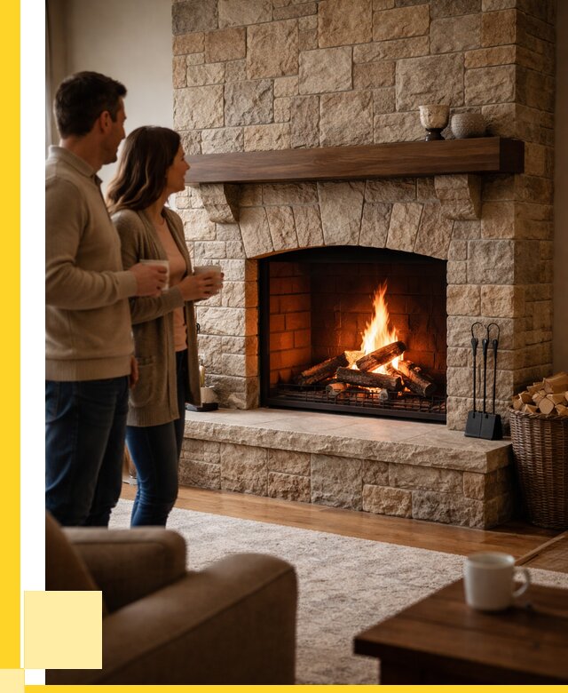 Каменные камины на заказ в Махачкале от 186390 р. | ЭриданМхч