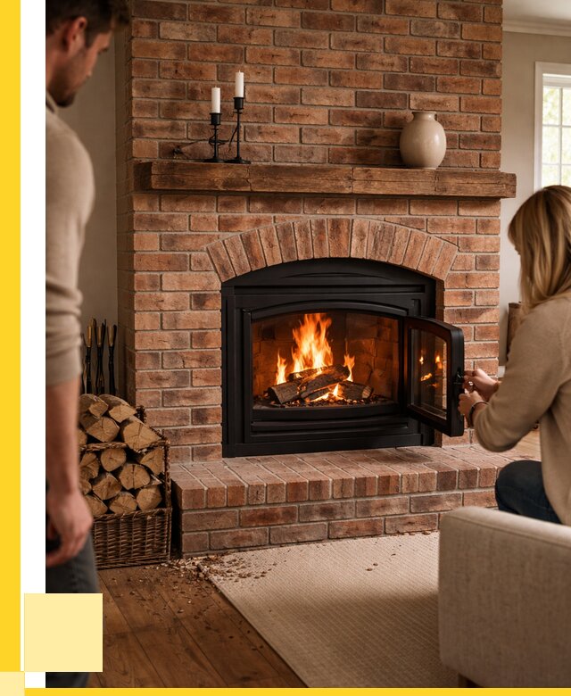 Кирпичные камины под ключ в Махачкале от 155325 р. | ЭриданМхч