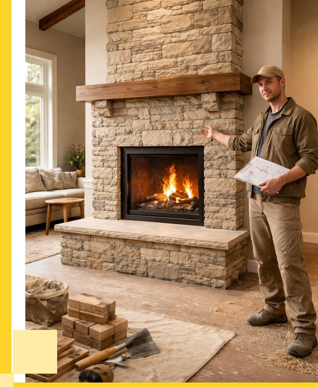 Камины под ключ в Махачкале от 186390 р. | ЭриданМхч — установка