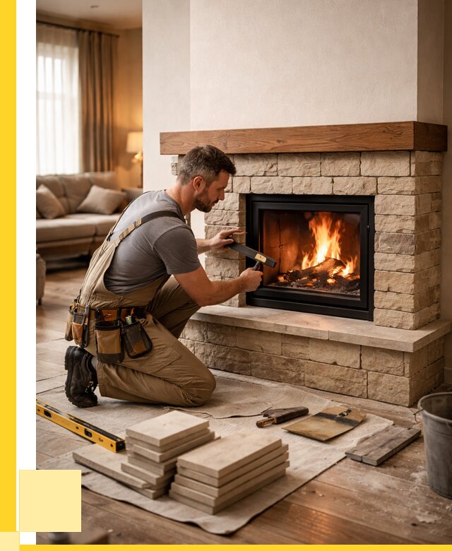 Строительство каминов в Махачкале от 155325 р., ЭриданМхч - под ключ