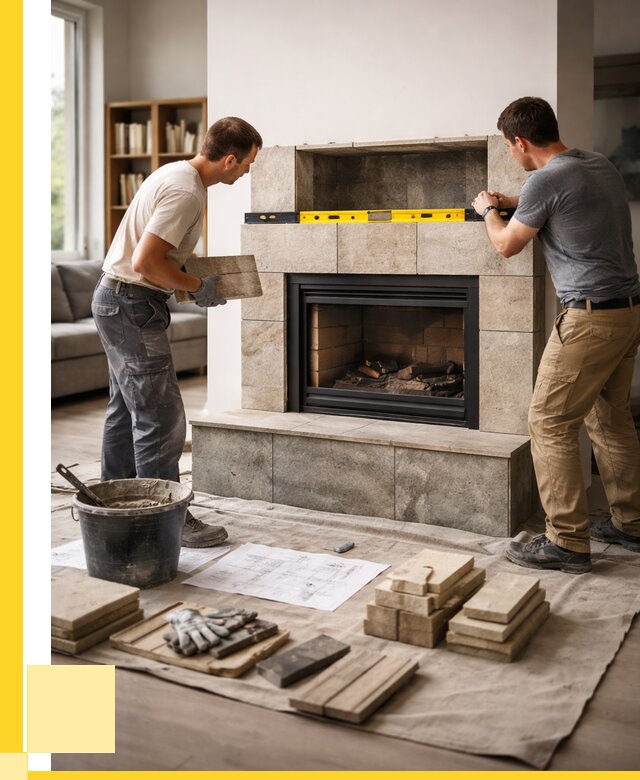 Монтаж каминов и установка в Махачкале от 46598 р. | ЭриданМхч