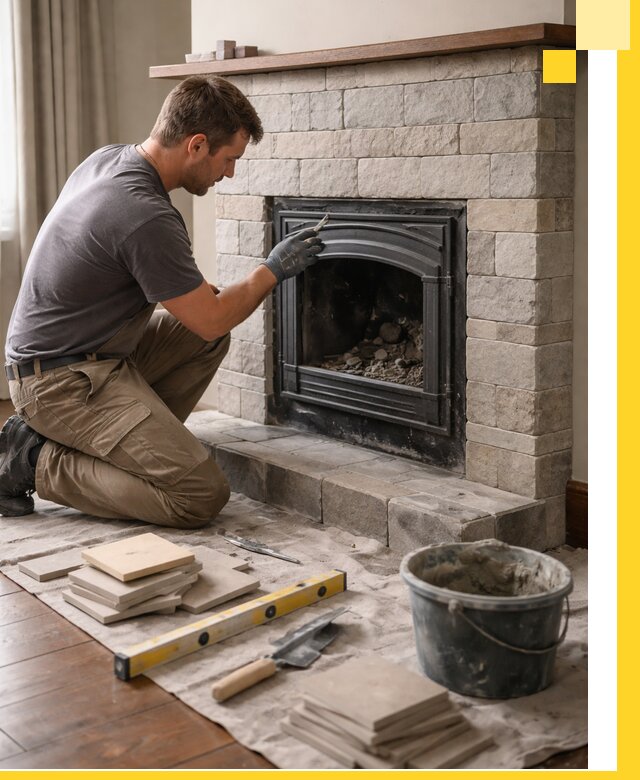 Профессиональный ремонт каминов в Махачкале восстановление и сервис