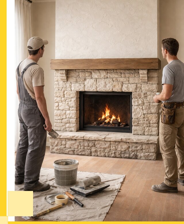 Отделка каминов в Махачкале от 6731 р. под ключ | ЭриданМхч