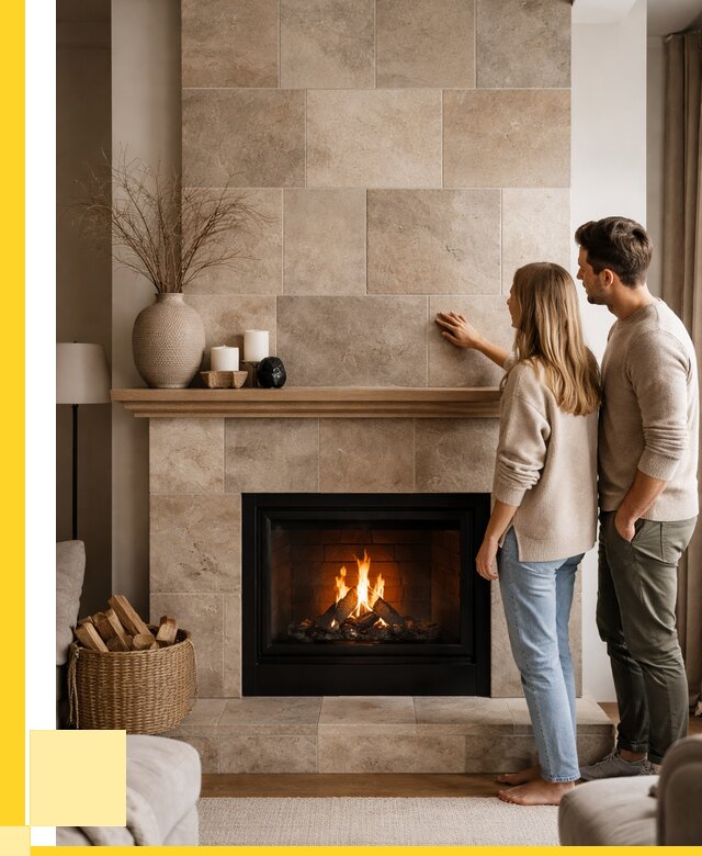 Облицовка каминов керамогранитом в Махачкале от 4660 р. | ЭриданМхч