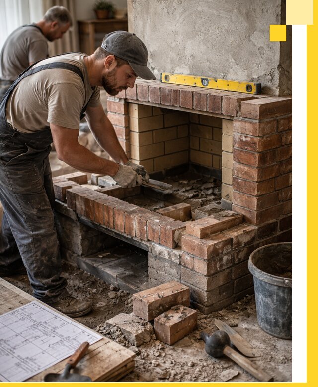 Изготовление и установка каминопечей под ключ в Махачкале