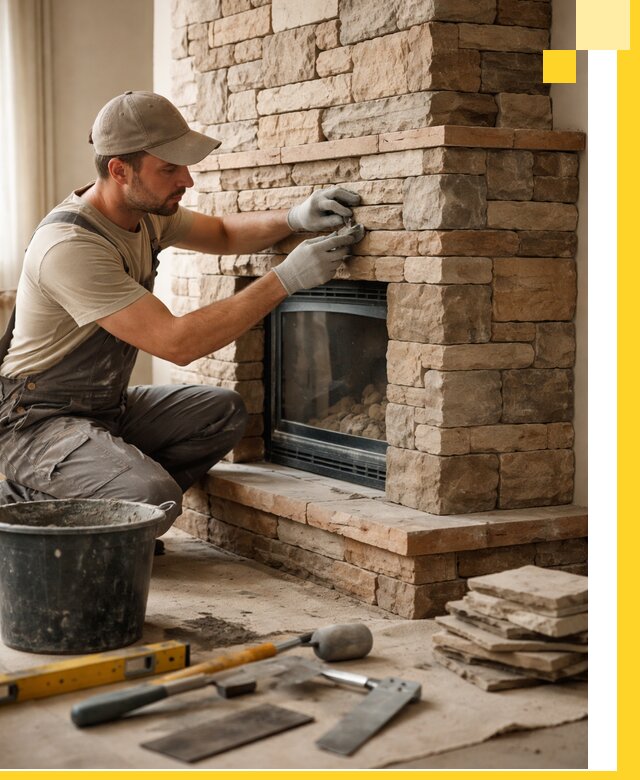 Проектирование и установка печей-каминов под ключ в Махачкале