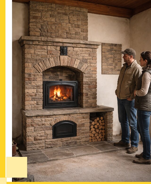 Кирпичная печь под ключ в Махачкале от 155325 р. | ЭриданМхч