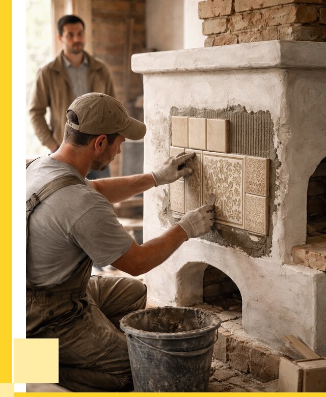 Отделка печей и банных печей в Махачкале от 36243 р. | ЭриданМхч