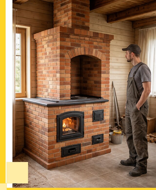 Кирпичные печи в Махачкале: купить от 155325 р. | ЭриданМхч