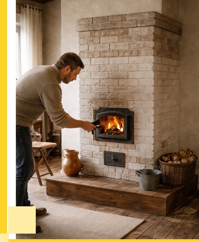 Печь голландка из кирпича в Махачкале от 88018 р. | ЭриданМхч