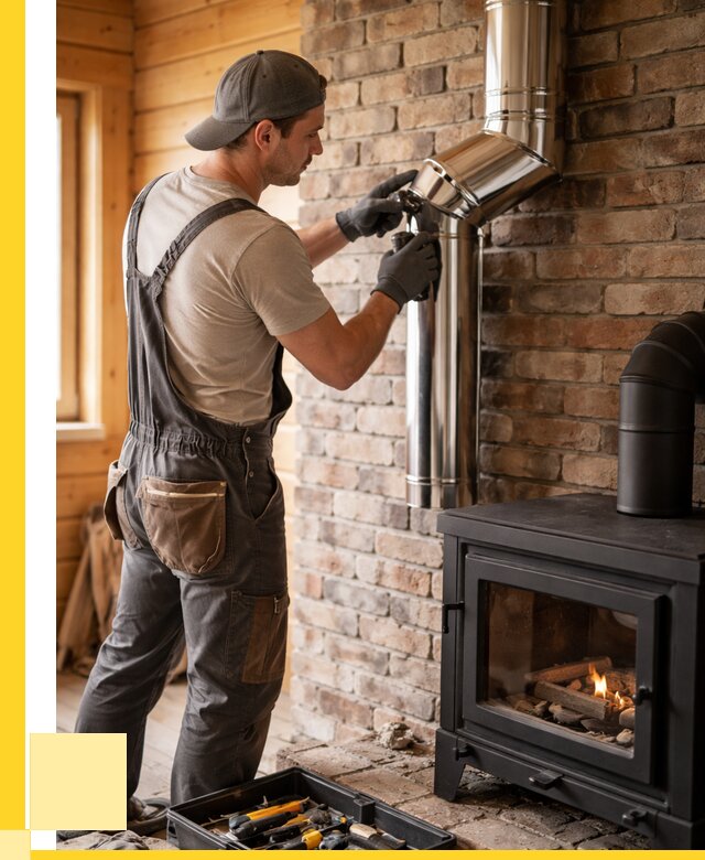 Монтаж дымоходов для печей в Махачкале от 7766 р. | ЭриданМхч