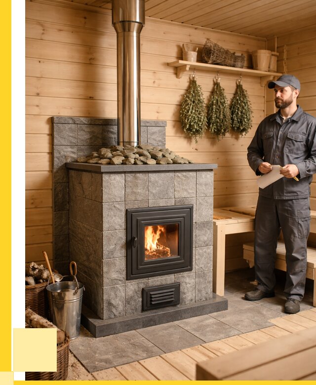 Печи для бани под ключ в Махачкале от 124260 р. | ЭриданМхч