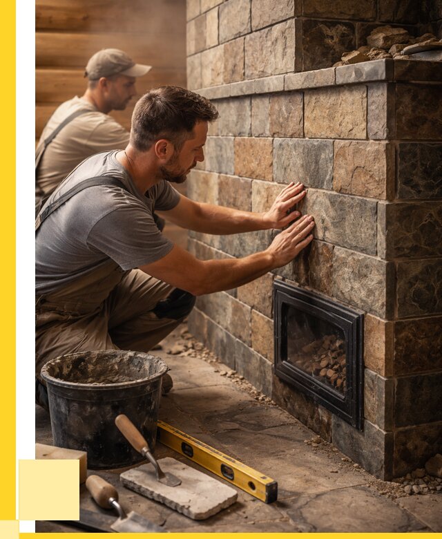 Облицовка банных печей в Махачкале под ключ от 12426 р. | ЭриданМхч