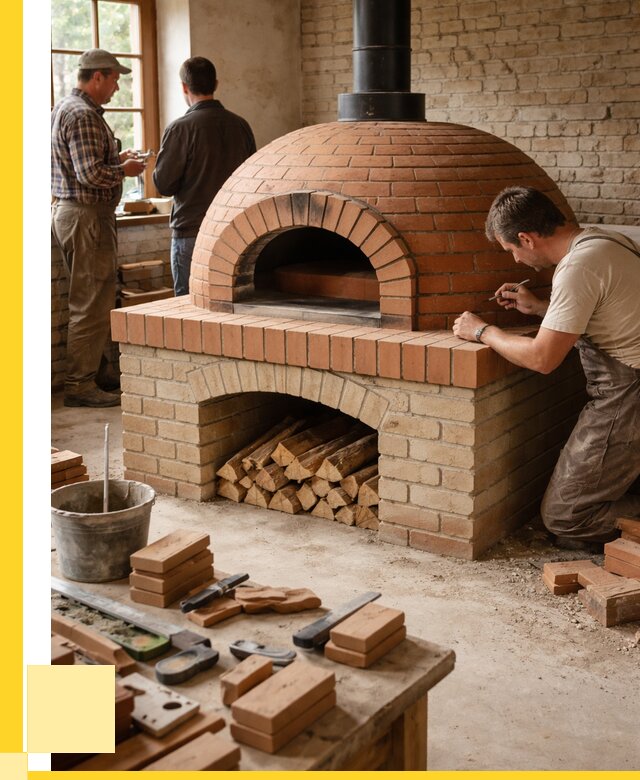 Помпейская печь дровяная для пиццы в Махачкале | ЭриданМхч от 207100 р.