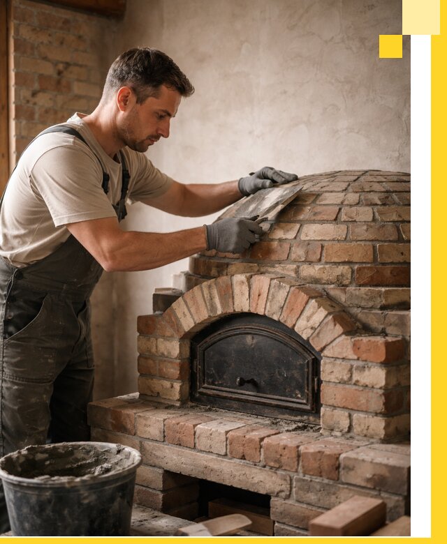 Изготовление и монтаж помпейских печей на заказ в Махачкале