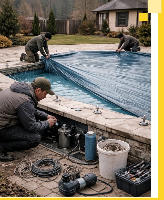 Консервация бассейнов в Махачкале: подготовка к длительному хранению