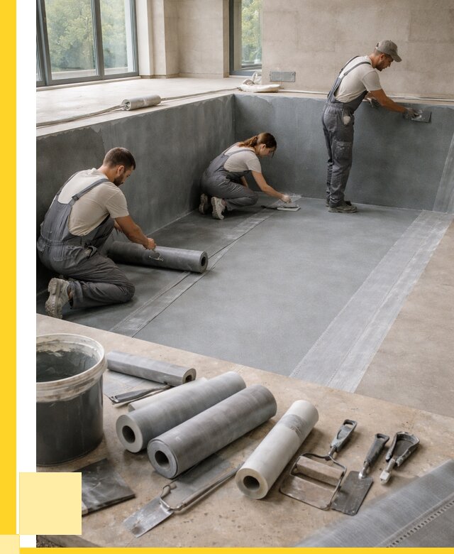 Гидроизоляция бассейнов в Махачкале от 2071 р., ЭриданМхч