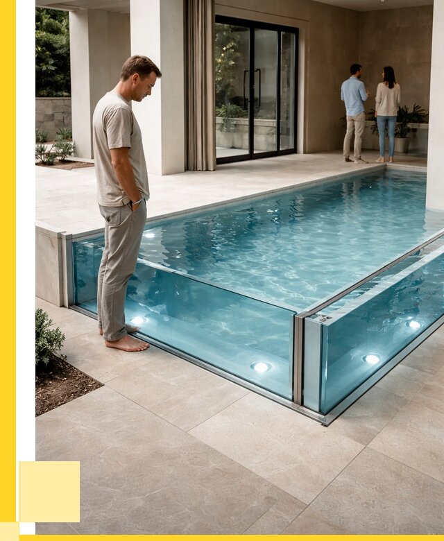 Стеклянные бассейны в Махачкале от 1242600 р. | ЭриданМхч — мозаика