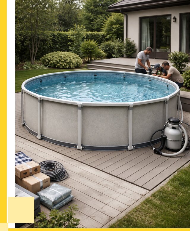 Купить каркасные бассейны в Махачкале от 46598 р. | ЭриданМхч