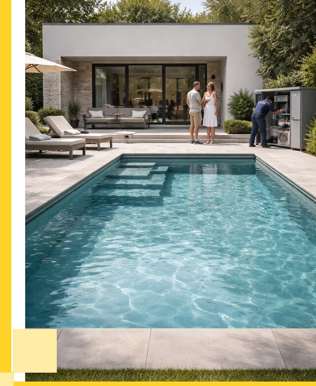 Бассейн в доме в Махачкале под ключ от 1242600 р. | ЭриданМхч