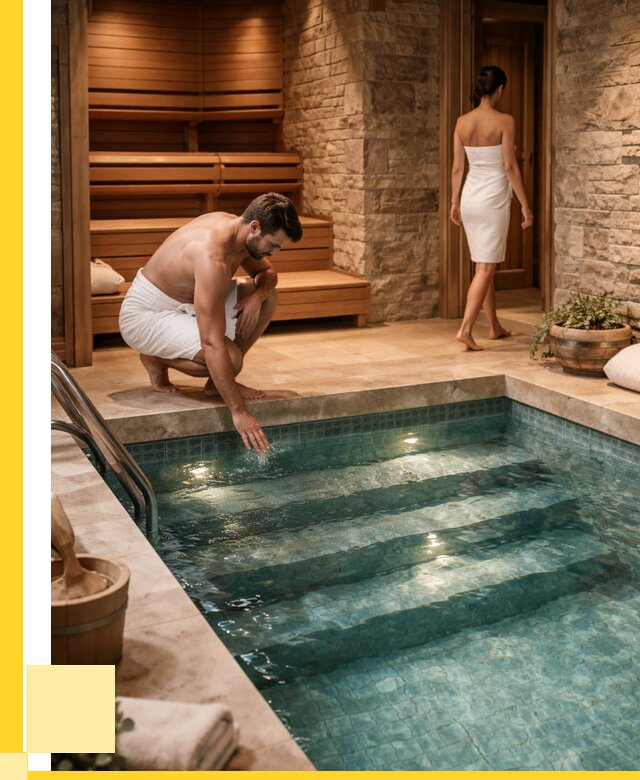 Сауна с бассейном под ключ в Махачкале от 124260 р., ЭриданМхч