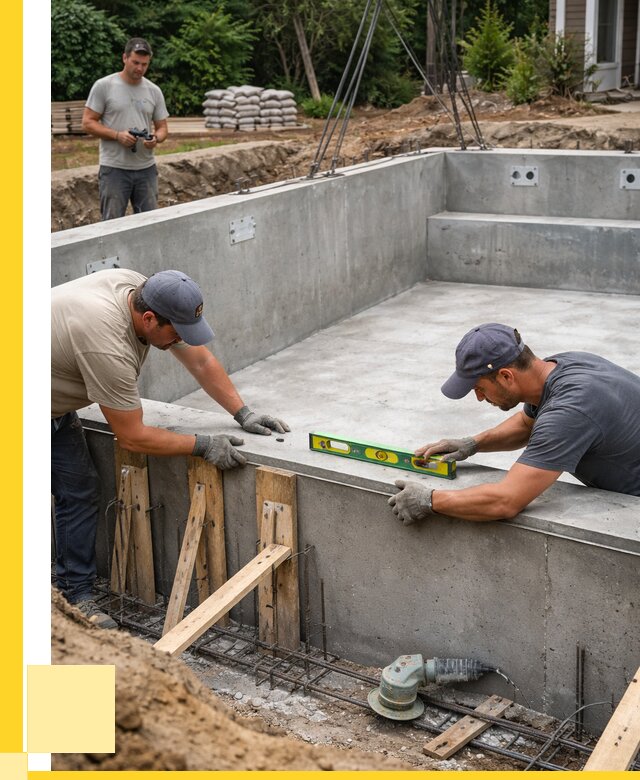 Монтаж чаши бассейна в Махачкале под ключ от 258875 р., ЭриданМхч