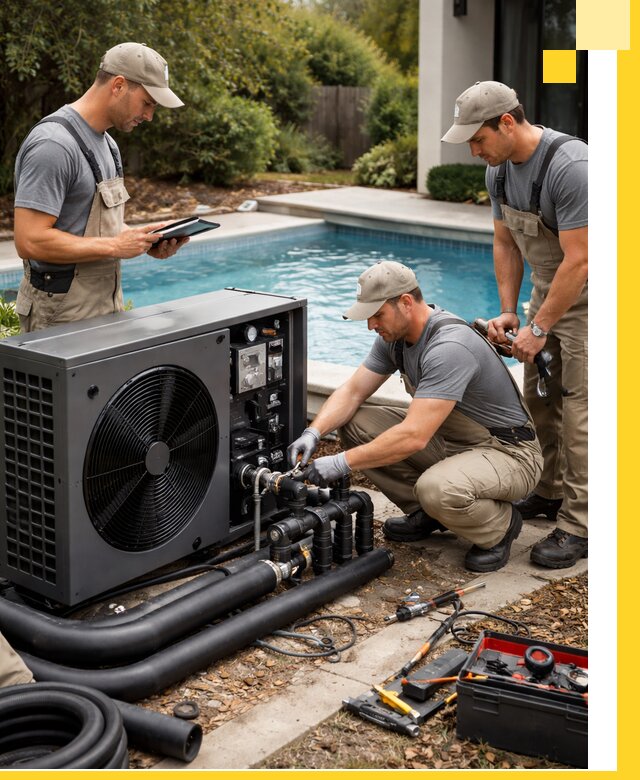 Проектирование и установка тепловых насосов для бассейнов в Махачкале