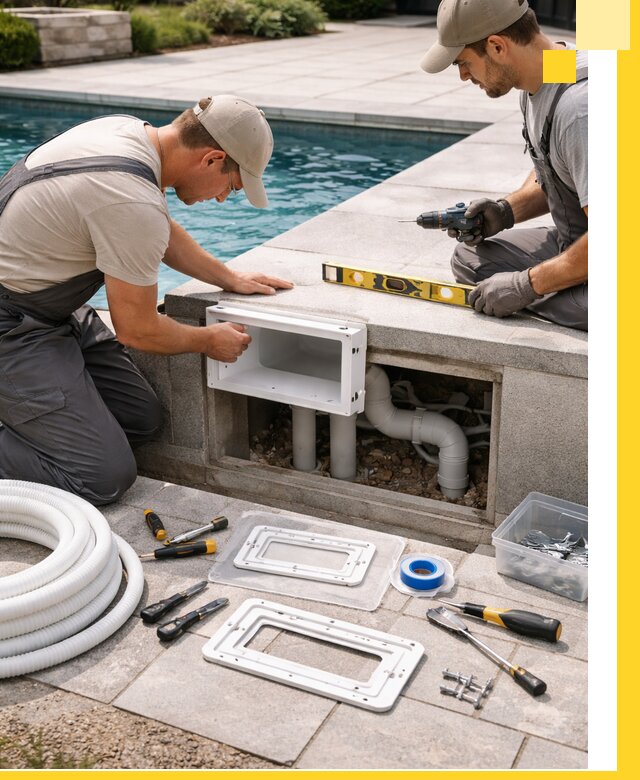 Поставка и установка скиммеров для бассейнов в Махачкале