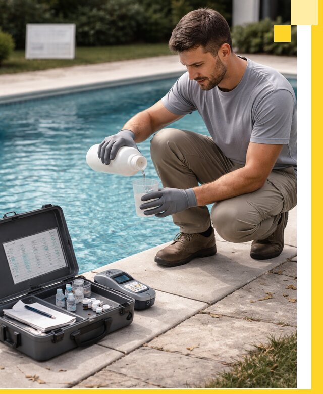 Профессиональная дезинфекция воды в бассейне в Махачкале