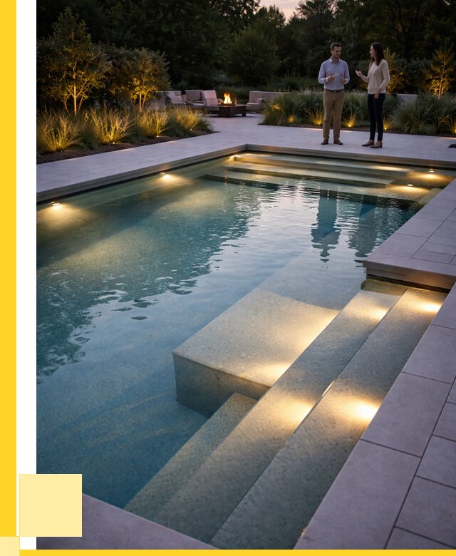 Освещение бассейнов в Махачкале под ключ от 25888 р. | ЭриданМхч