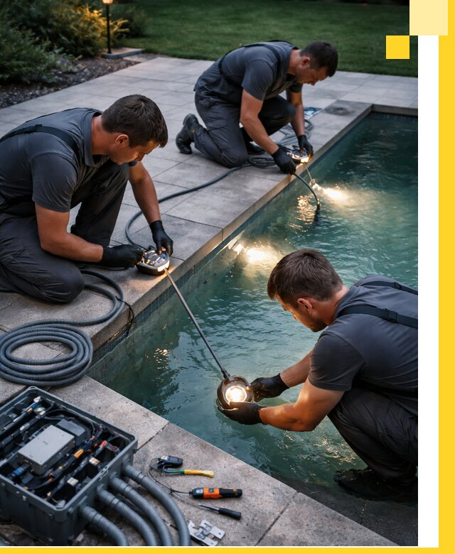 Профессиональное освещение бассейнов в Махачкале: дизайн и монтаж