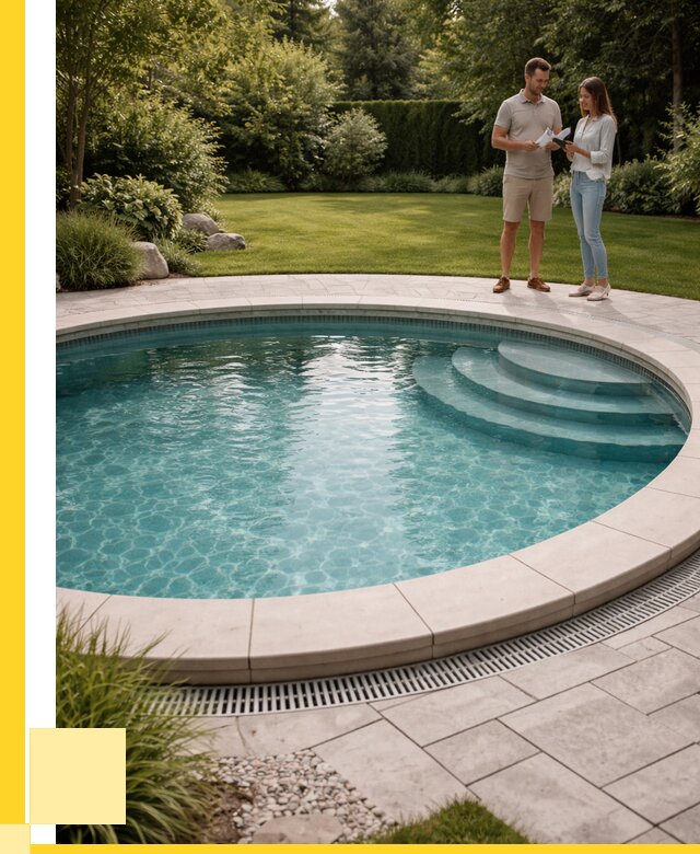 Круглые каркасные бассейны купить в Махачкале от 258875 р. | ЭриданМхч