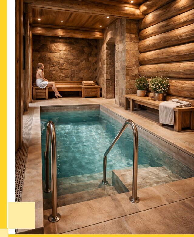 Аренда бани с бассейном в Махачкале от 1553250 р. | ЭриданМхч