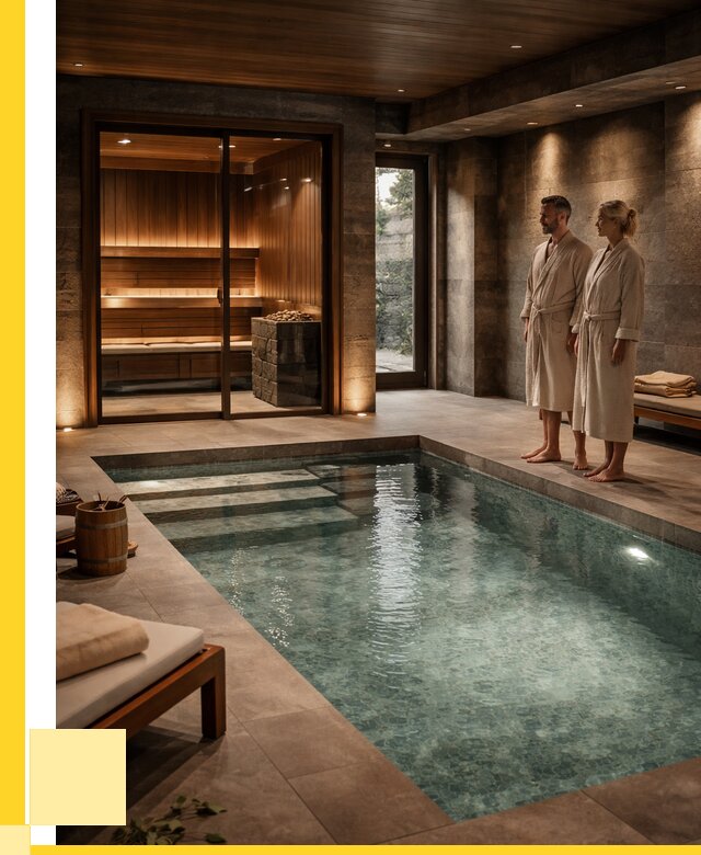 Сауна с большим бассейном в Махачкале от 1242600 р. ЭриданМхч