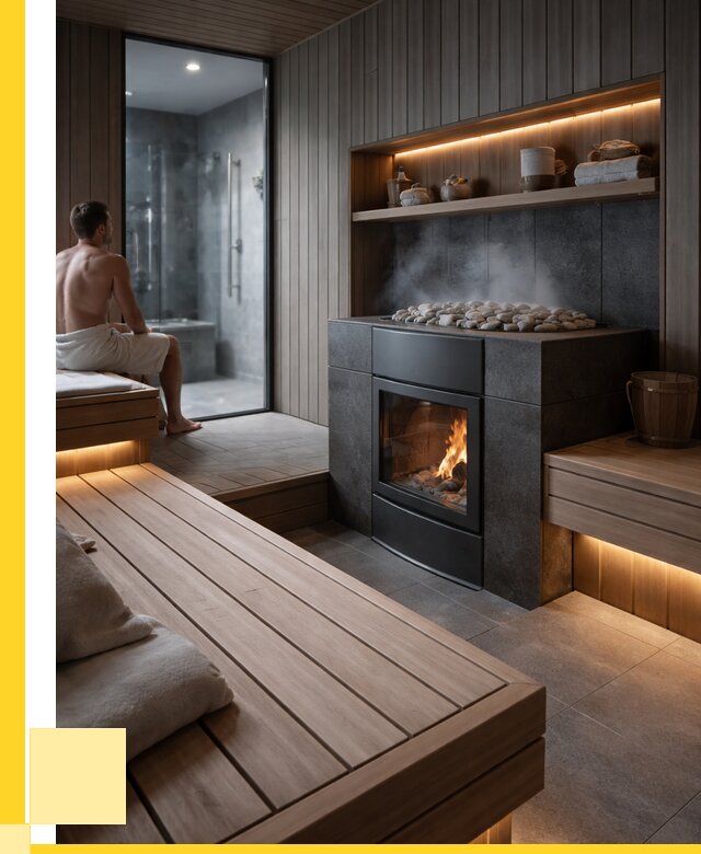 Проект сауны в частном доме в Махачкале от 36243 р. | ЭриданМхч
