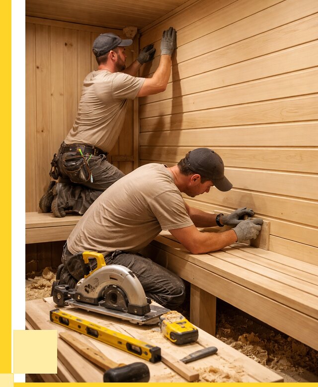 Обшивка саун вагонкой в Махачкале от 2589 р. | ЭриданМхч