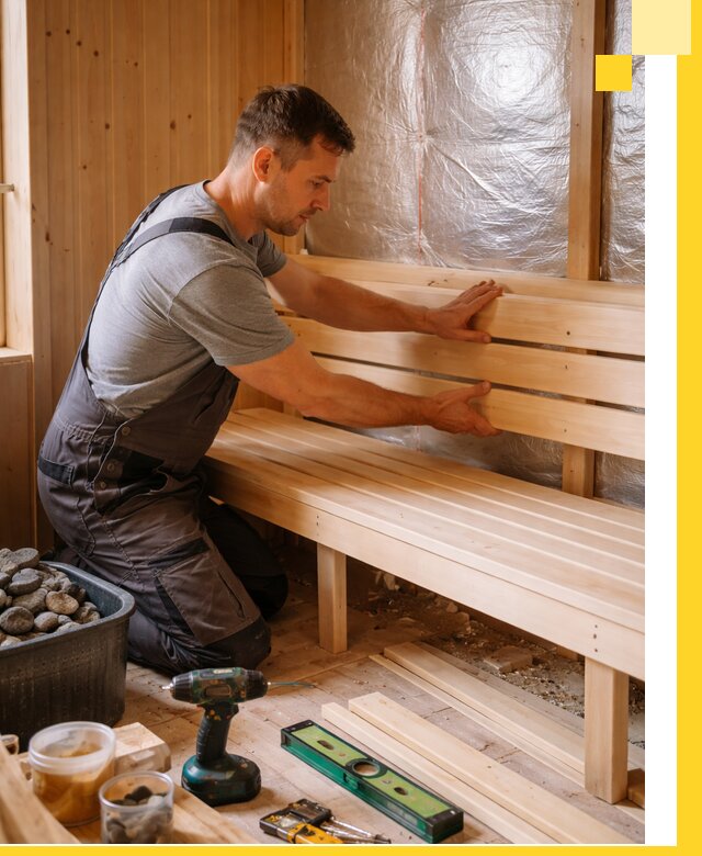 Проектирование, изготовление и монтаж финских саун в Махачкале