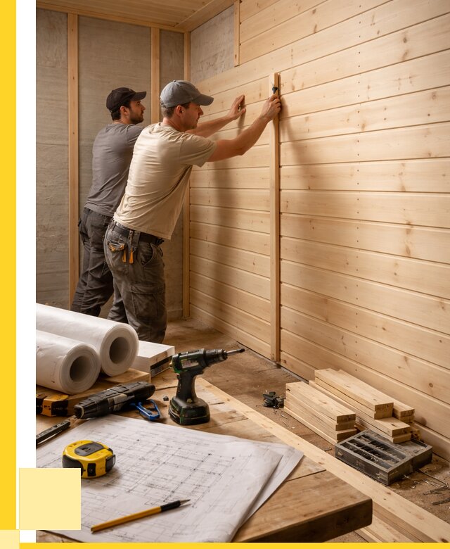 Обшивка бани вагонкой в Махачкале от 1243 р., ЭриданМхч