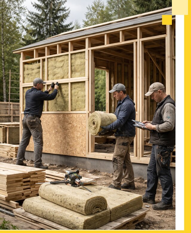 Проектирование и строительство каркасных бань в Махачкале под ключ