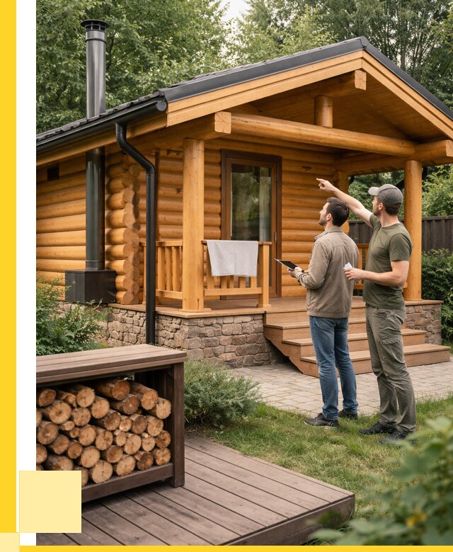 Бани для дачи под ключ в Махачкале от 258875 р. | ЭриданМхч