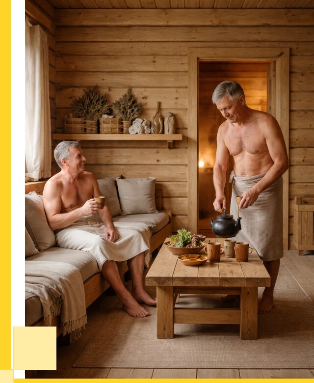 Бани с комнатой отдыха под ключ в Махачкале от 465975 р. | ЭриданМхч