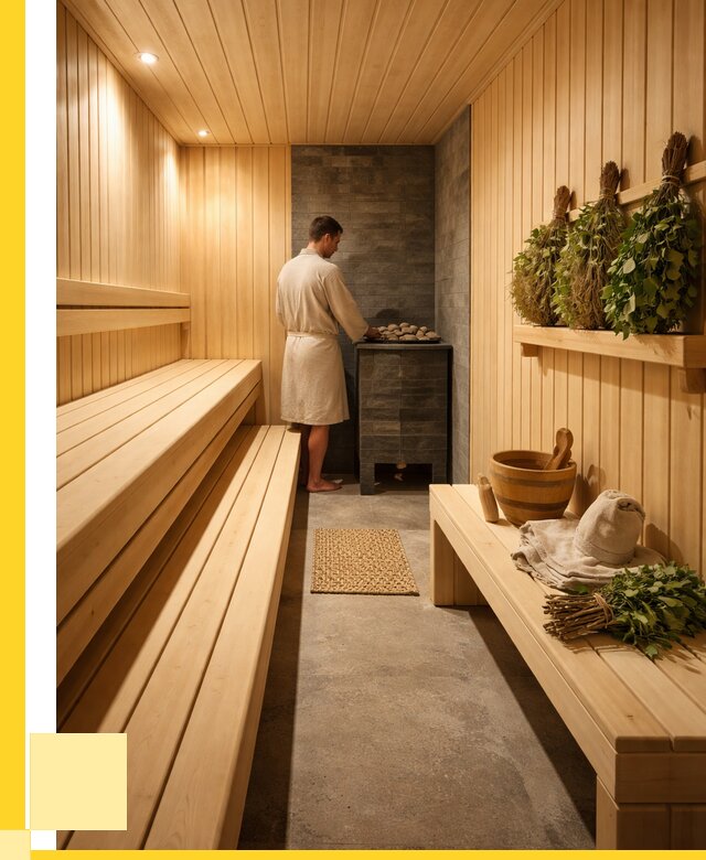 Отделка парной под ключ в Махачкале от 362425 р. | ЭриданМхч