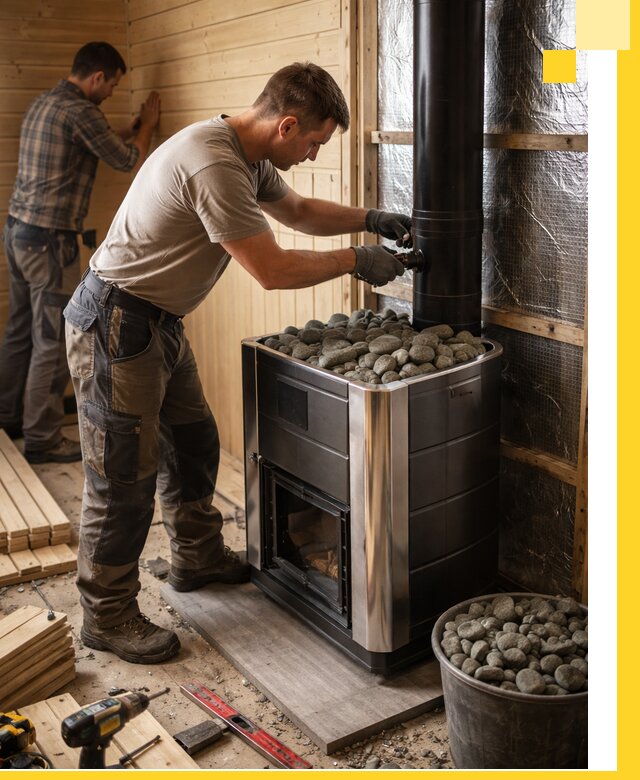 Проектирование и строительство парилок для бани в Махачкале под ключ