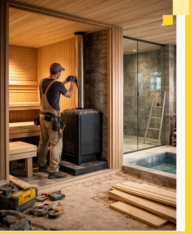 Полное строительство банных комплексов под ключ в Махачкале