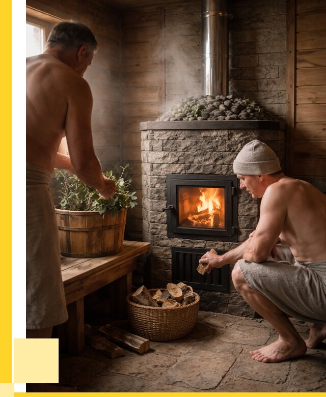 Банные печи под ключ в Махачкале от 46598 р. | ЭриданМхч кирпичная