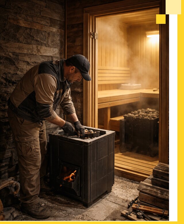 Строительство бани с сауной под ключ в Махачкале от проекта до сдачи