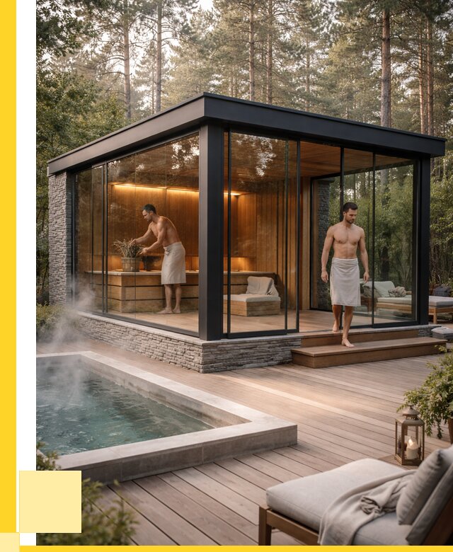 Стеклянные бани и двери в Махачкале от 465975 р. | ЭриданМхч