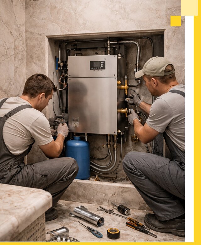 Продажа и установка парогенераторов для хамама в Махачкале